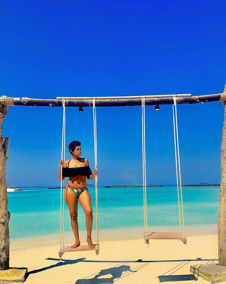 Black Travel Vibes: Endless Blues Make The Maldives The Ultimate Baecation Getaway