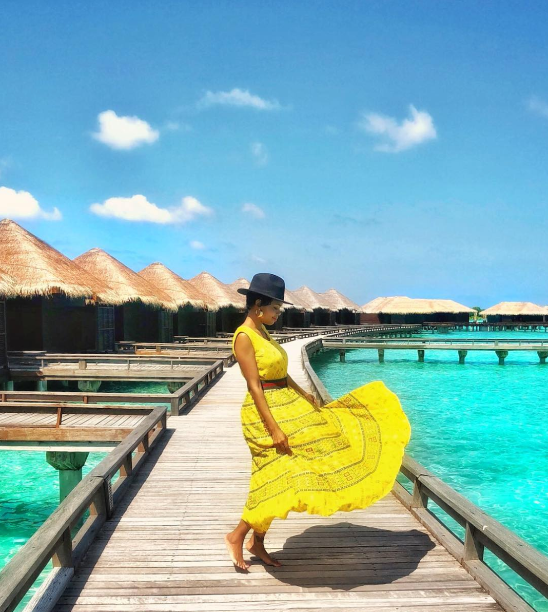 Black Travel Vibes: Endless Blues Make The Maldives The Ultimate Baecation Getaway