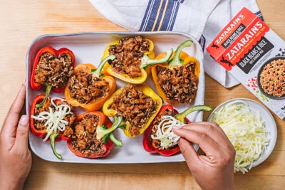This Black Bean and Rice Stuffed Peppers Recipe Will Leave Your Mouth Watering