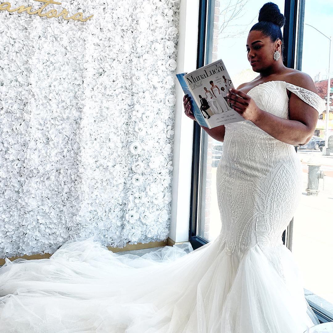 Stunning Wedding Dresses By Black-Owned ...