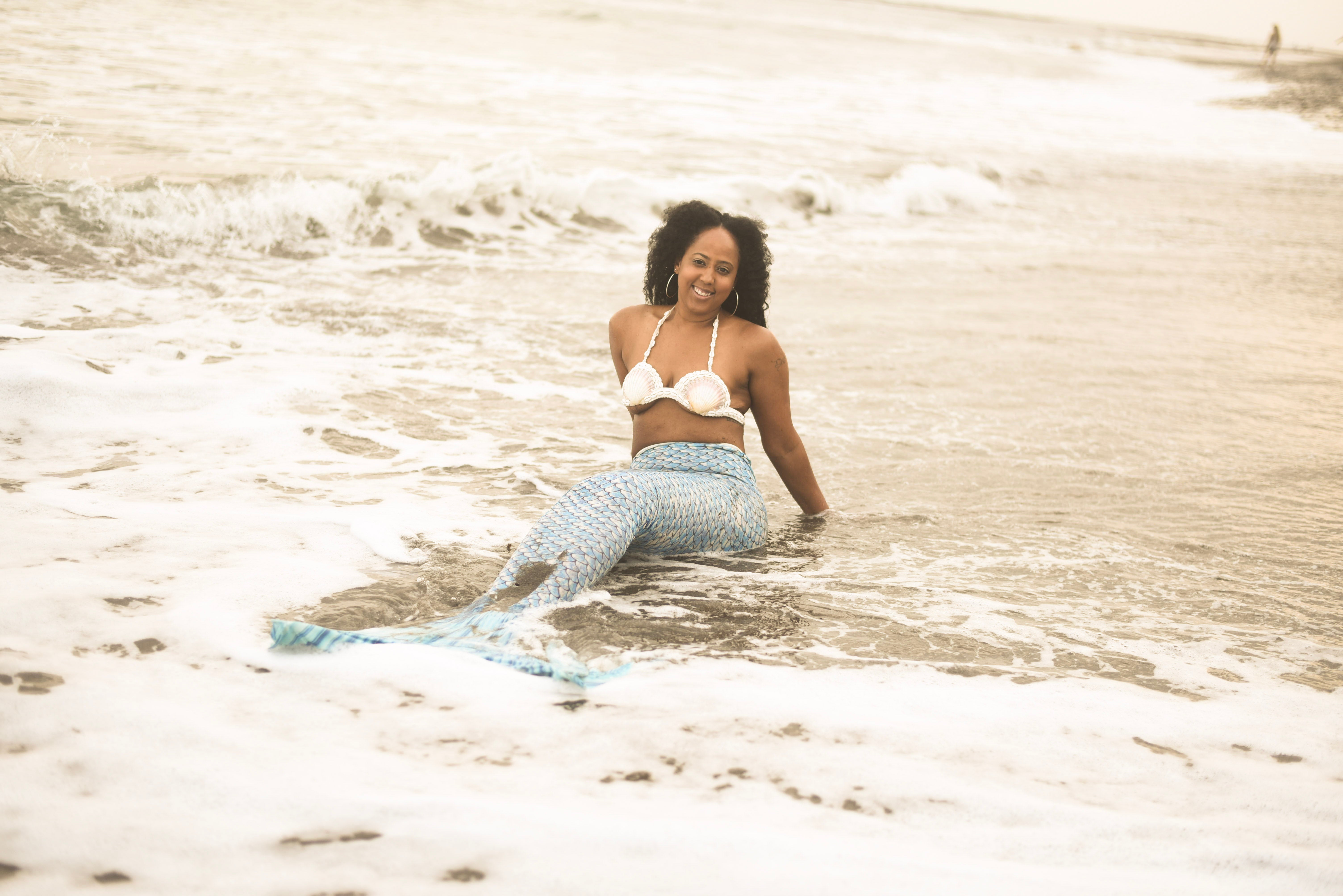 Under The Sea! This Woman's Birthday Photoshoot Proves Black Mermaids Do Exist