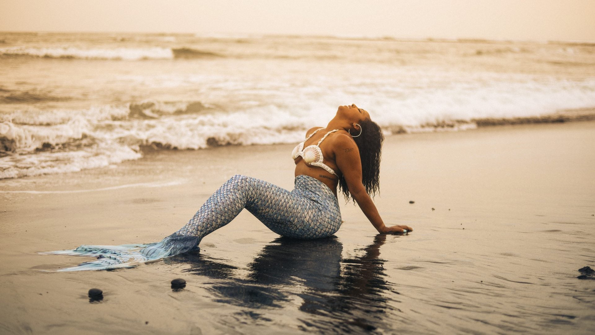 Under The Sea! This Woman's Birthday Photoshoot Proves Black Mermaids Do Exist