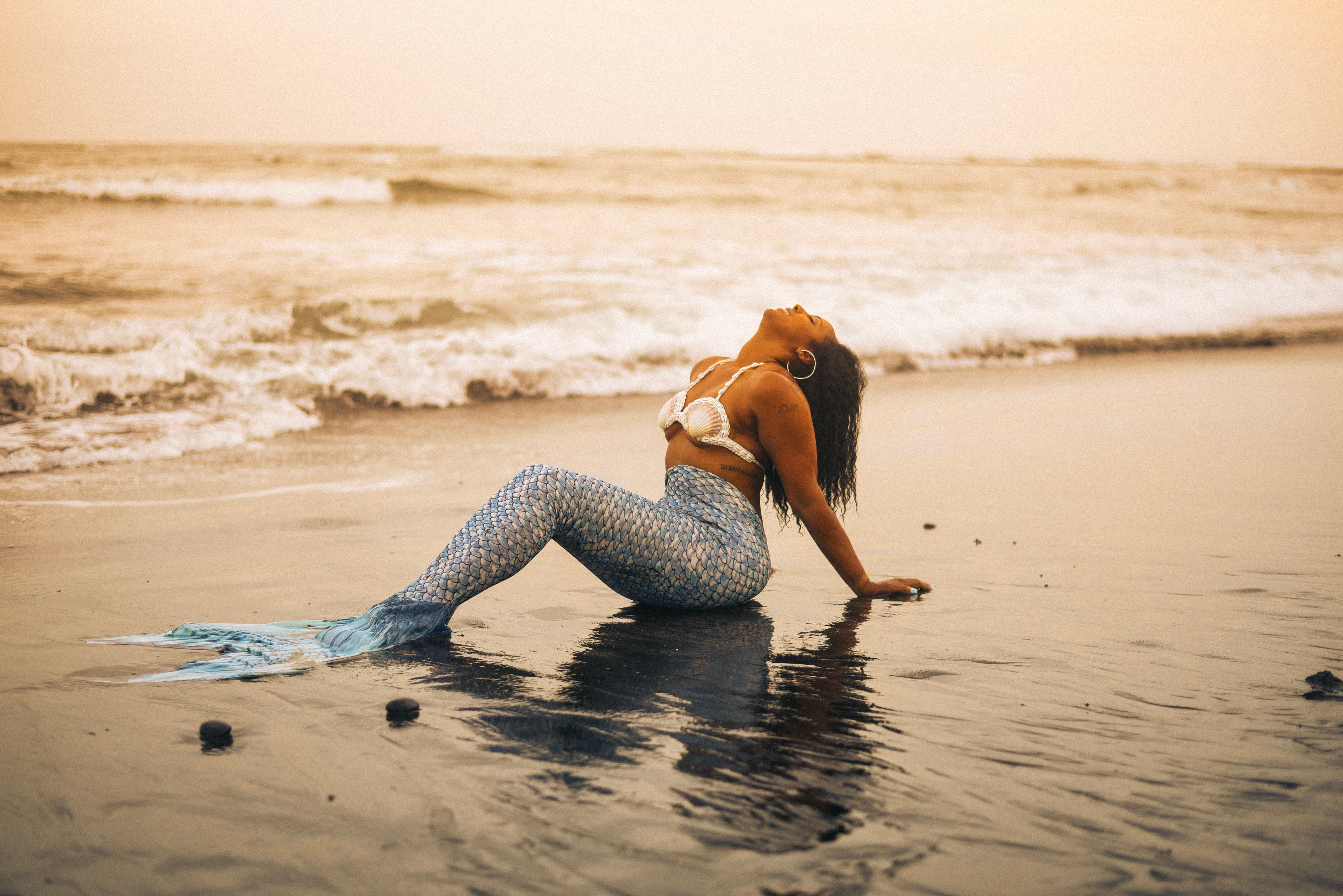 Under The Sea! This Woman's Birthday Photoshoot Proves Black Mermaids Do Exist