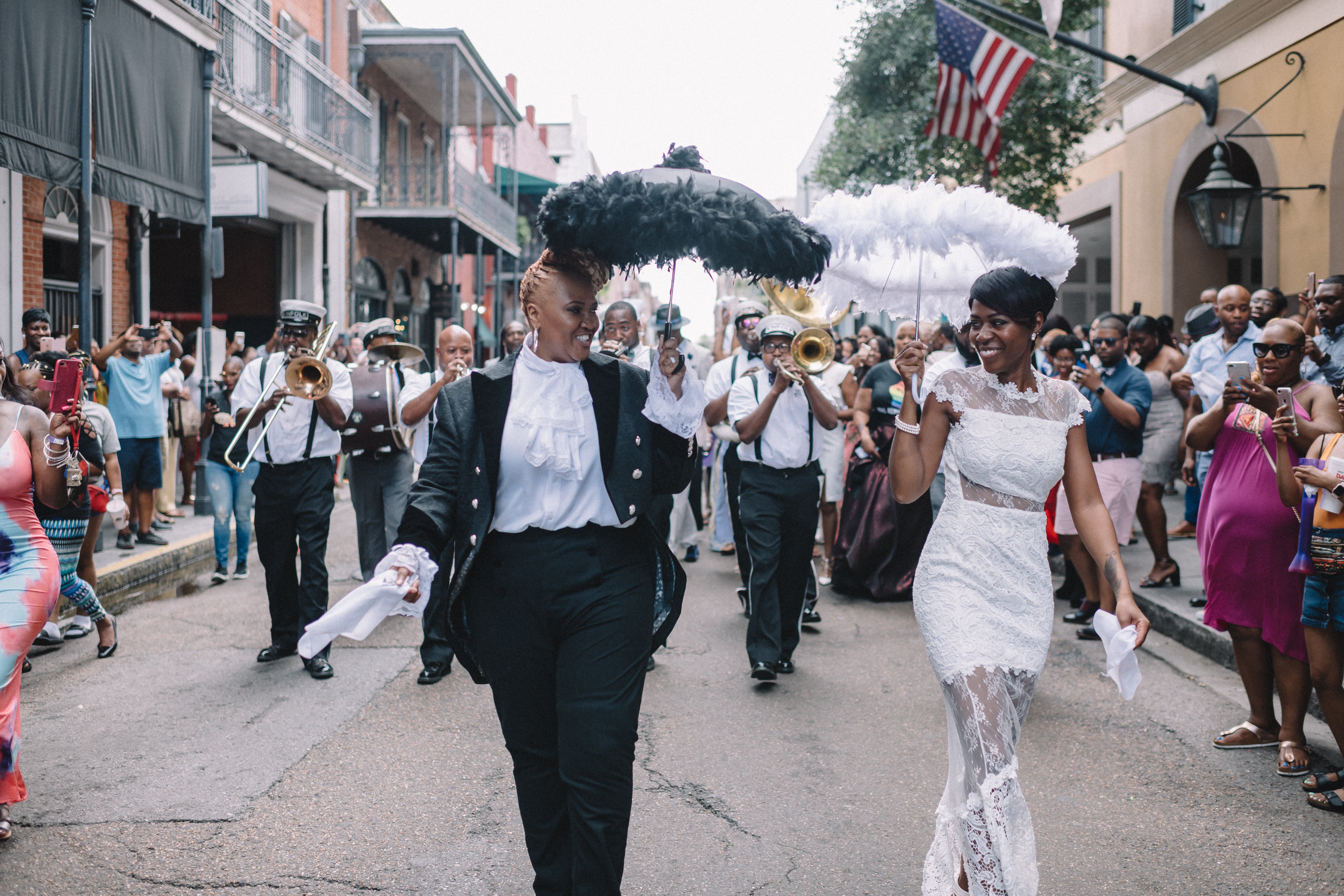 Bridal Bliss: Lisa and Sunette Said 'I Do' During Essence Festival 2018
