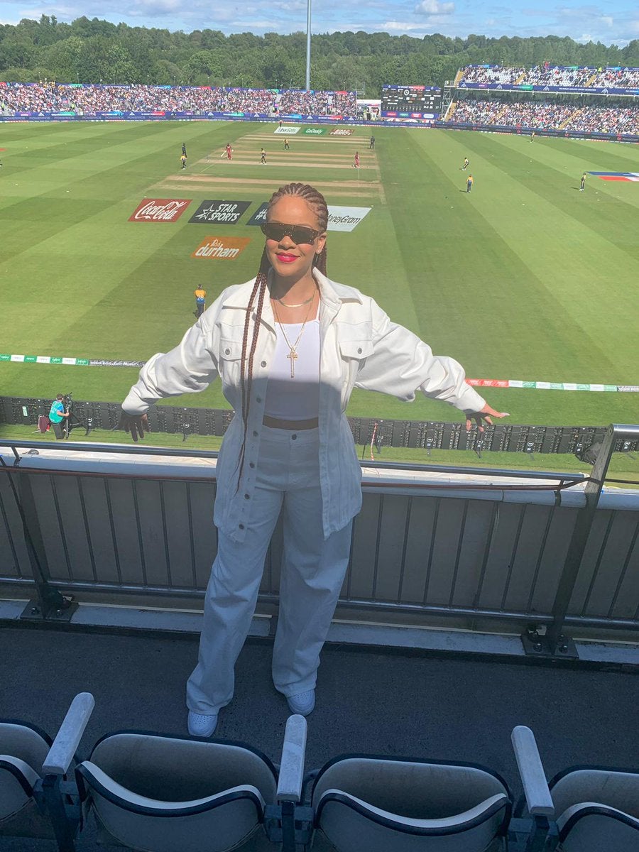 Rihanna Cheering On The West Indies At The Cricket World Cup Makes Us Wanna Watch Cricket 