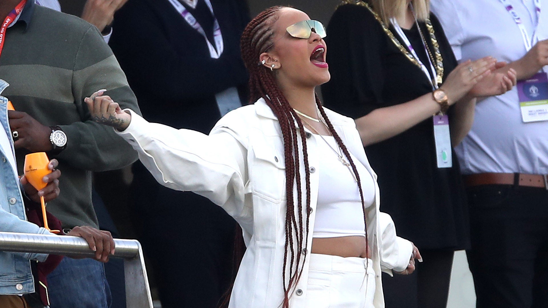 Rihanna Cheering On The West Indies At The Cricket World Cup Makes Us Wanna Watch Cricket 