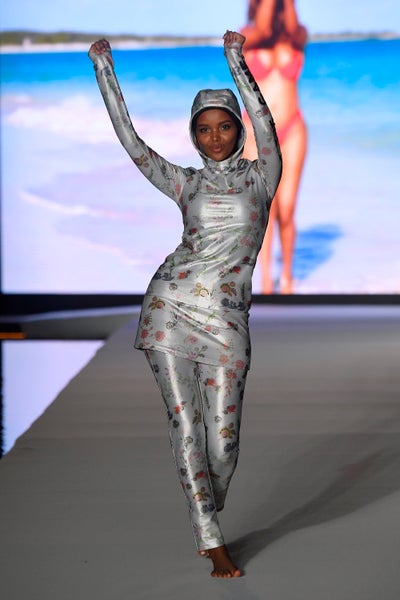 Cynthia Rowley Made Halima Aden A Custom Burkini