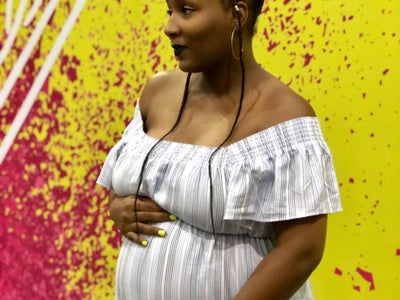 This Mama-To-Be Was Flawless For Festival Thanks To Maternity Brand Ingrid & Isabel
