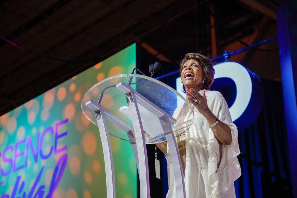 Rep. Maxine Waters Reminds Black Women At Essence Festival: ‘We Don’t Take S–t From Nobody’