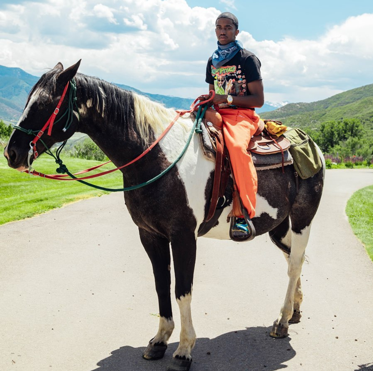 Diddy Heads Down That Old Country Road For A Family Getaway in Colorado