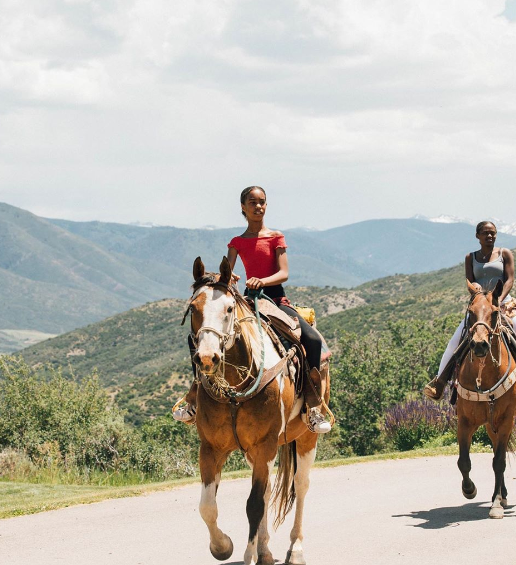 Diddy Heads Down That Old Country Road For A Family Getaway in Colorado
