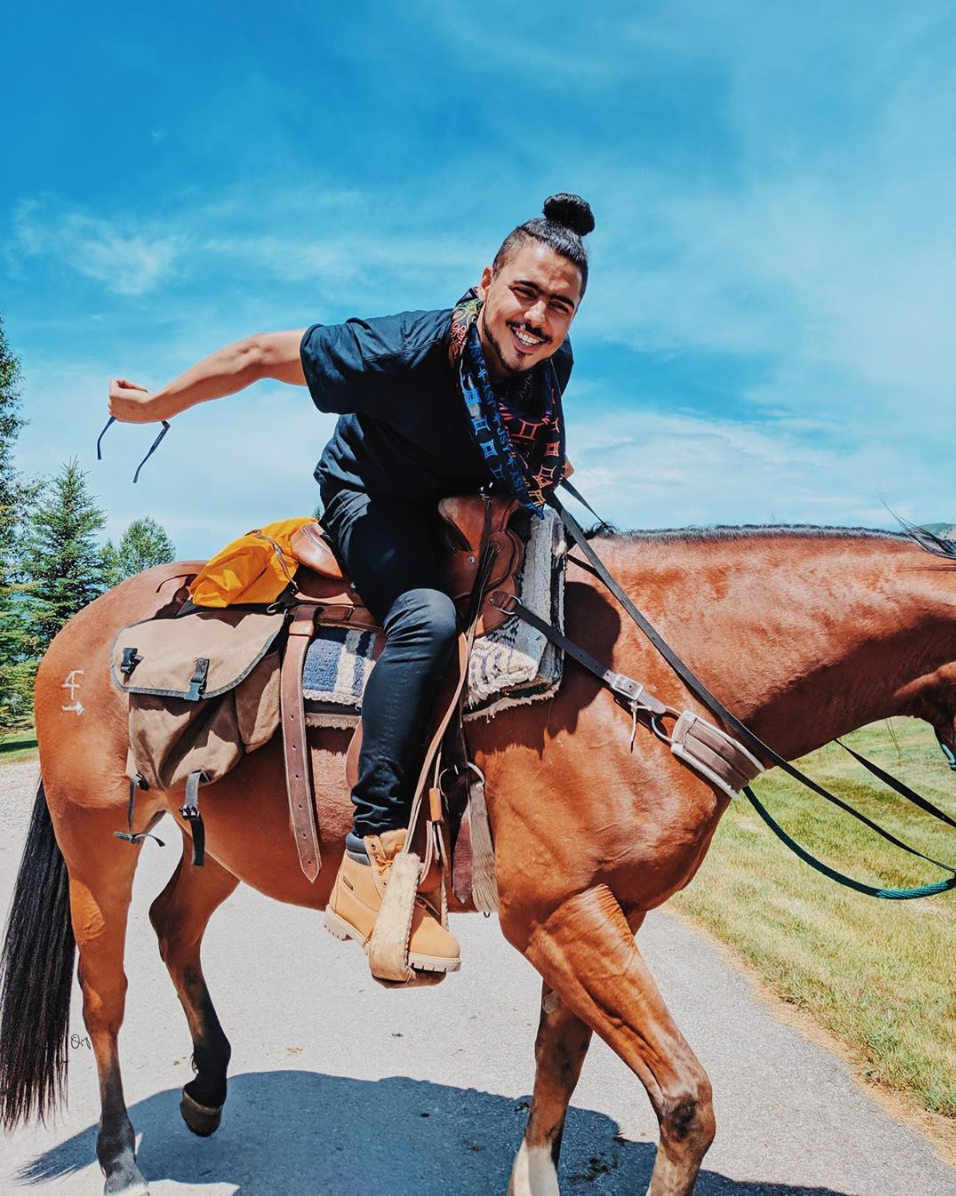 Diddy Heads Down That Old Country Road For A Family Getaway in Colorado