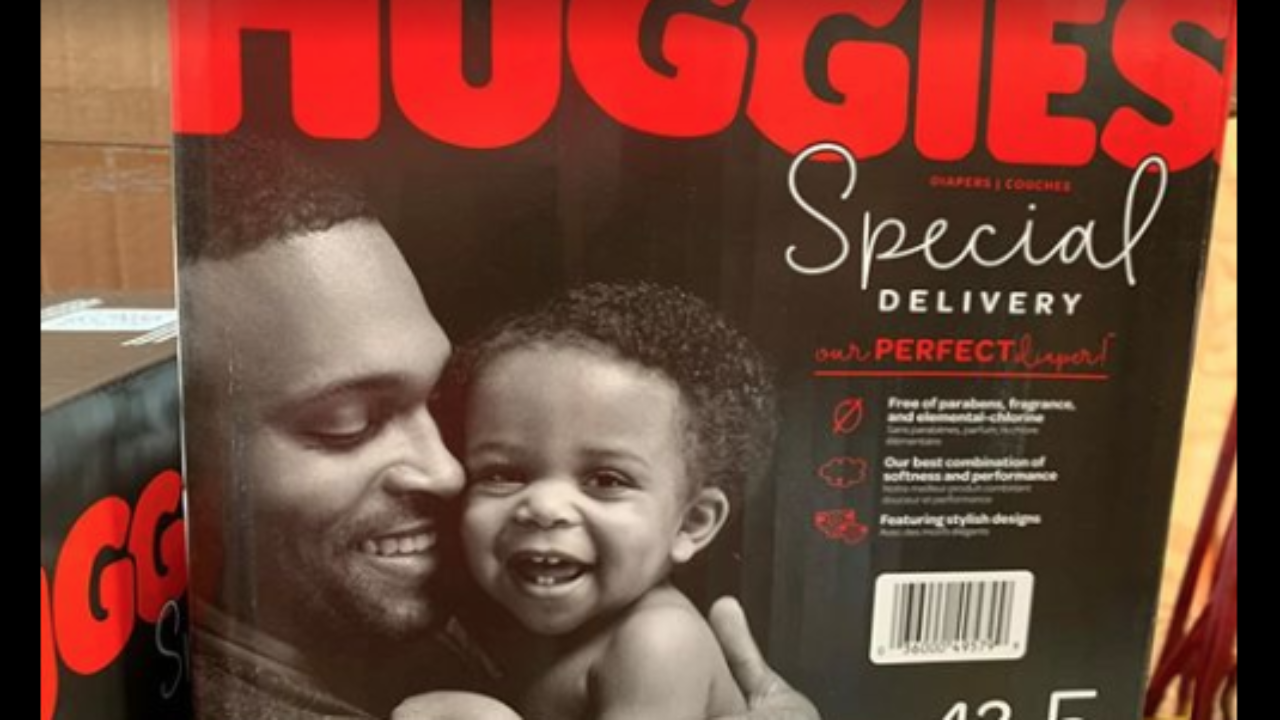 Huggies Uses Black Father On Its Packaging For The First Time