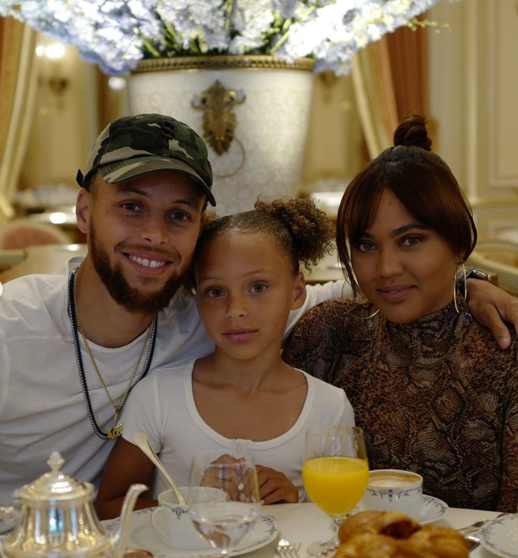 Bon Anniversaire! Ayesha And Steph Curry Celebrate Daughter Riley's Birthday In Paris