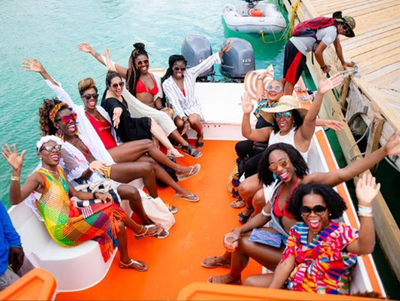 Culture Critic and Author Luvvie Ajayi’s Bachelorette Trip To Anguilla Gave Us Major Squad Goals