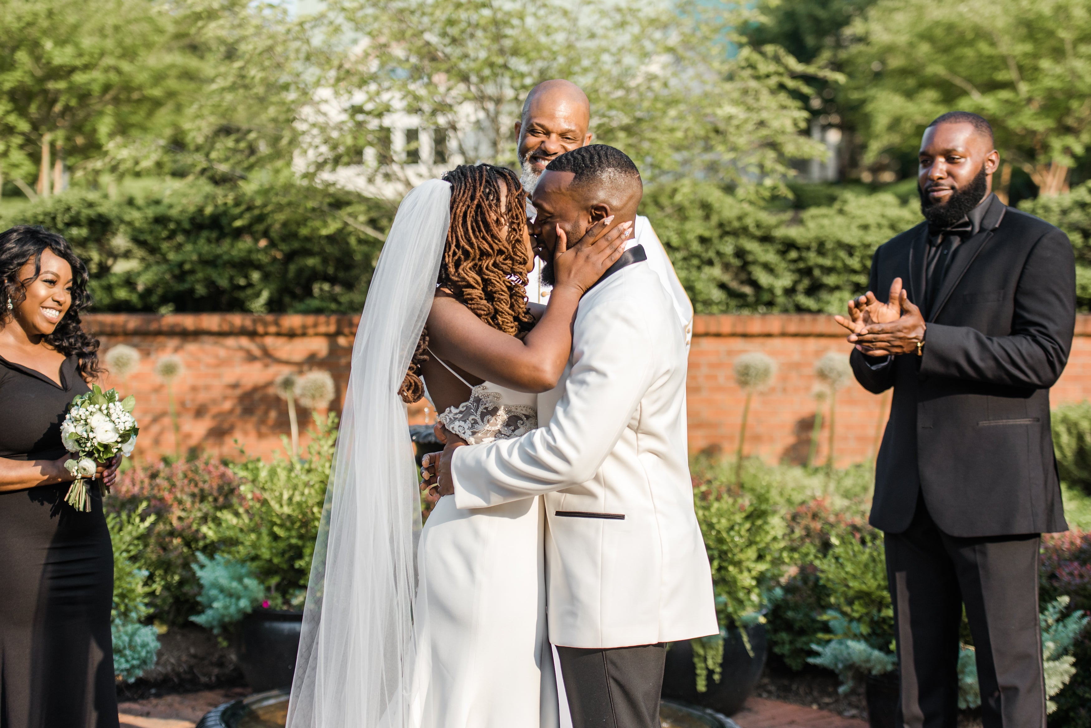 Bridal Bliss: We Loved Maurice and Ebone’s Beautiful Black Tie Wedding Vibes