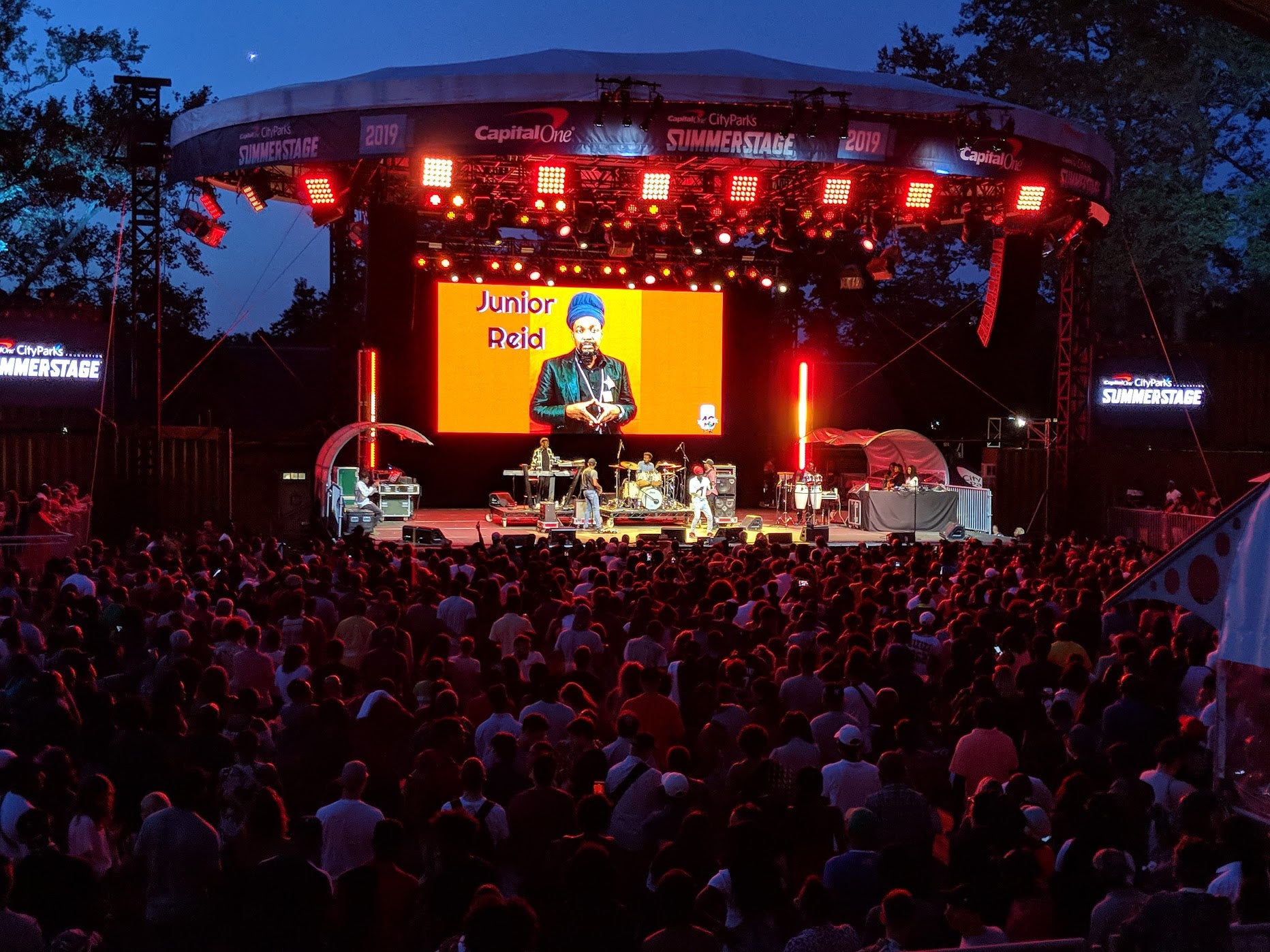 SUMMERSTAGE SIZZLES CENTRAL PARK WITH VP RECORDS 40th YEAR CELEBRATION