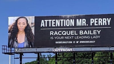 Actress Lands Role In Tyler Perry Series After Paying For Her Own Billboard To Get His Attention