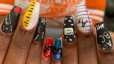 These Nails Bring The Fun To Going Back To School