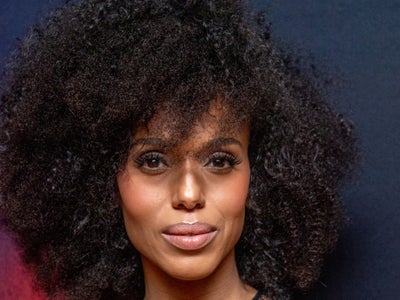 Kerry Washington Looks Stunning In Natural Curls
