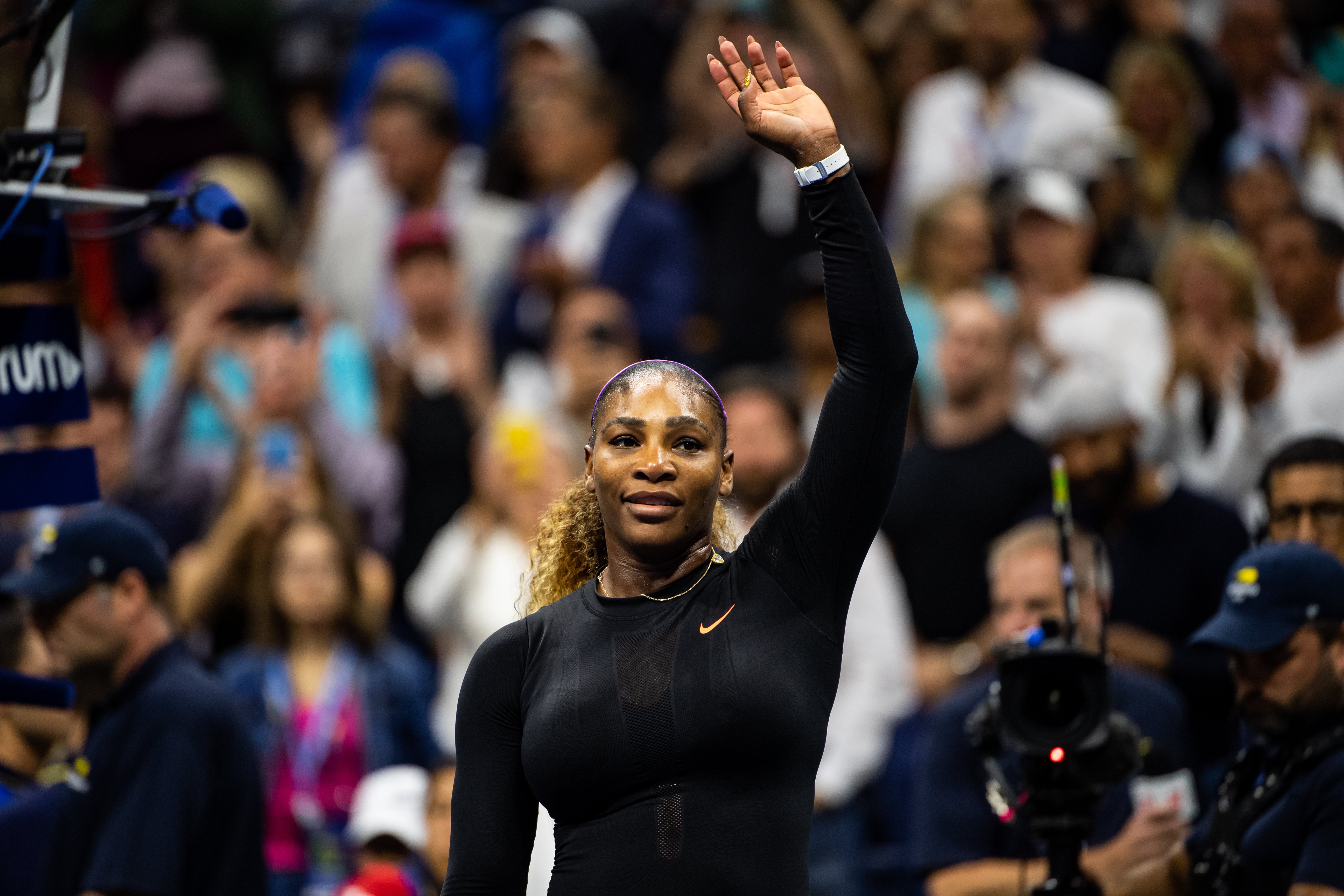 Serena Williams Beats Maria Sharapova In Straight Sets At U.S. Open