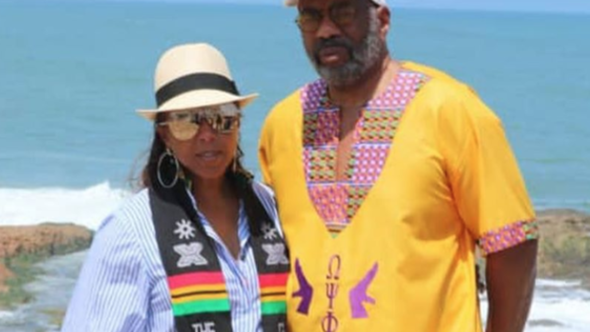 Steve And Marjorie Harvey Take An Emotional Journey 'Home' To Ghana