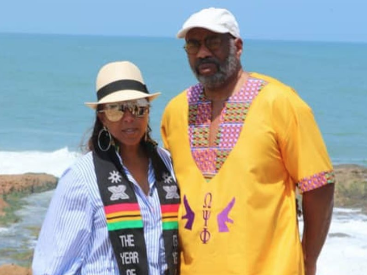 Steve And Marjorie Harvey Take An Emotional Journey 'Home' To Ghana