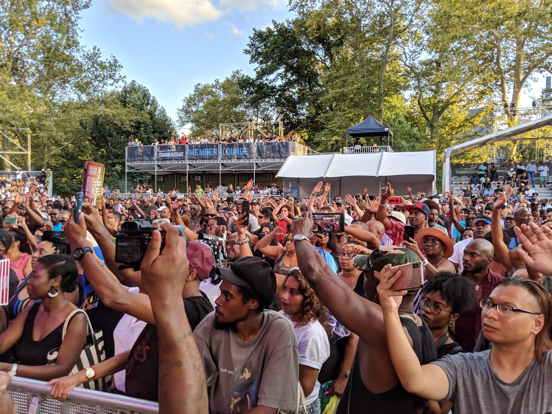 SUMMERSTAGE SIZZLES CENTRAL PARK WITH VP RECORDS 40th YEAR CELEBRATION