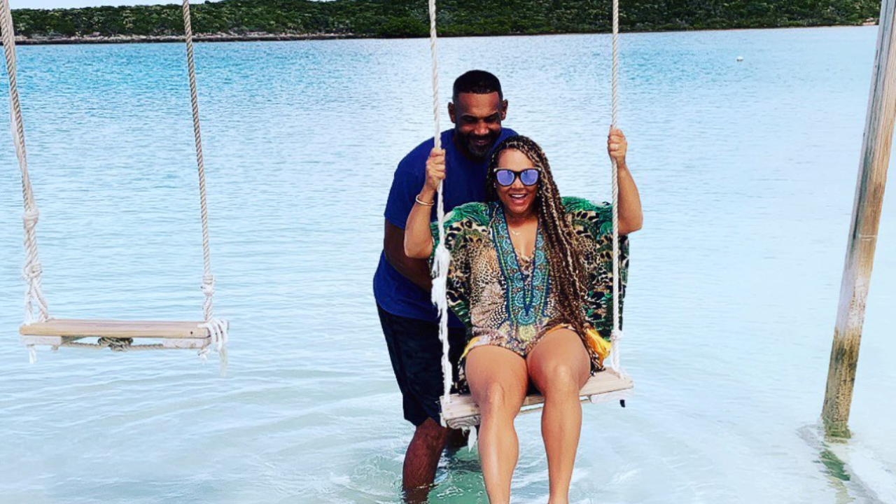 Happy Anniversary! Tamia and Grant Hill Celebrated 20 Years Of Marriage In The Bahamas