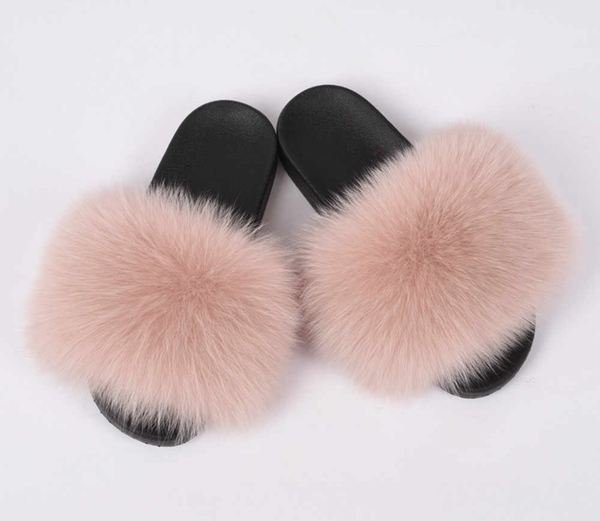 fenty fur slippers