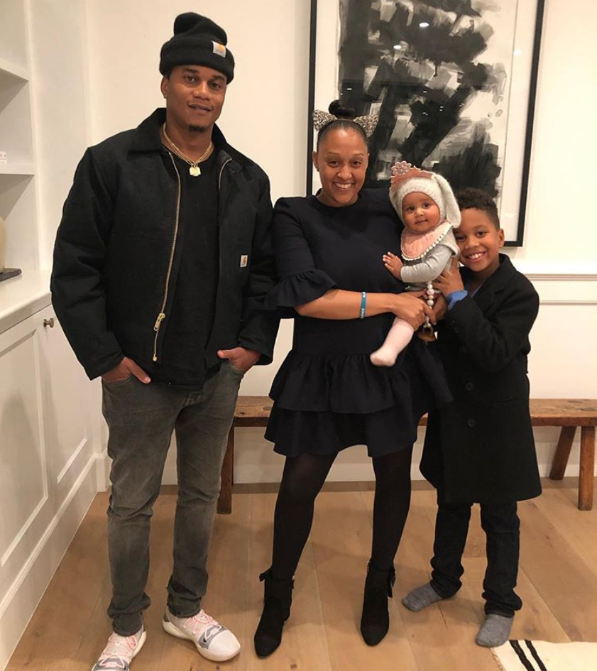 Tia Mowry Hardrict and Cory Hardrict Give Us The Cutest Matching Family Moments