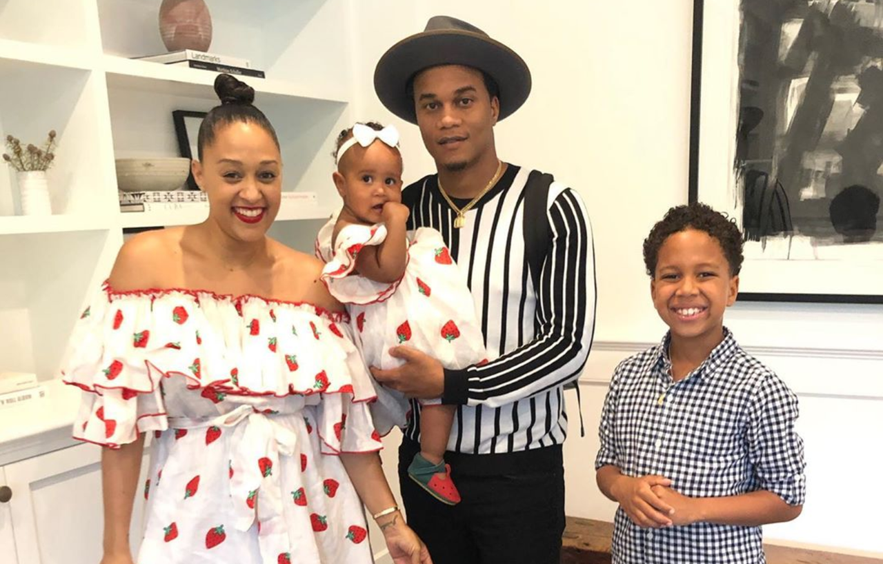 Tia Mowry Hardrict and Cory Hardrict Give Us The Cutest Matching ...