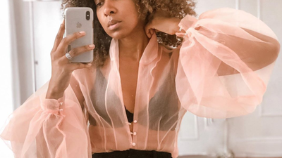What I Screenshot This Week: The Organza Shirt Under $30 That I Can’t Get Over