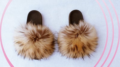 Trend Watch: The Chic And Comfy Fur Slippers We’re Seeing Everywhere