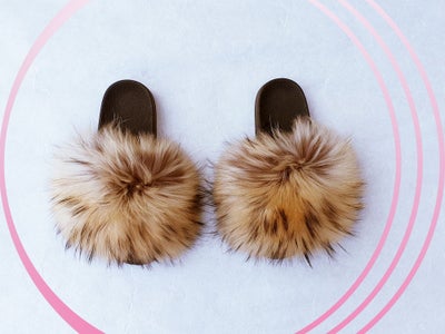 Trend Watch: The Chic And Comfy Fur Slippers We’re Seeing Everywhere