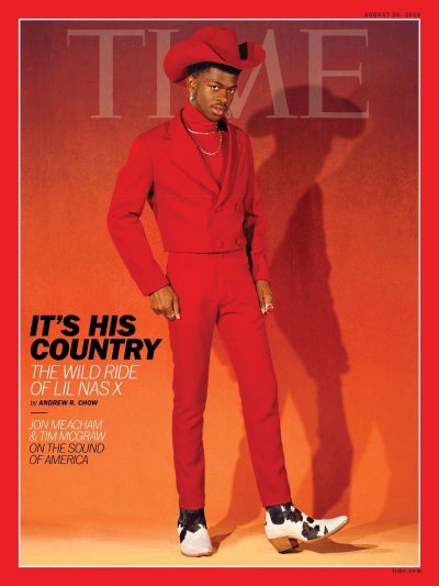 Here’s What Lil Nax X Wore On The Cover Of Time Magazine