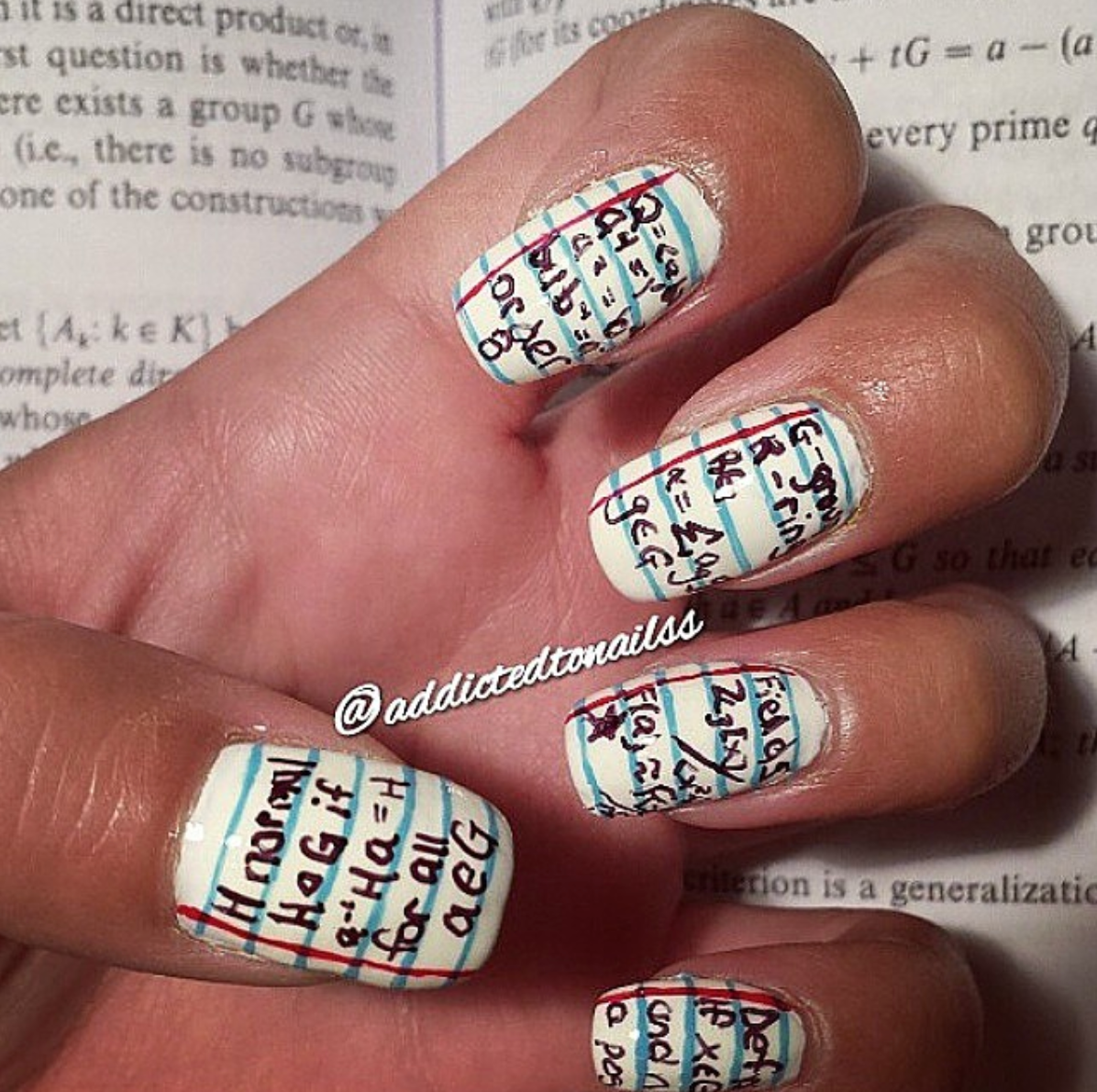 These Fun Nails Bring Creativity To Back-To-School Beauty