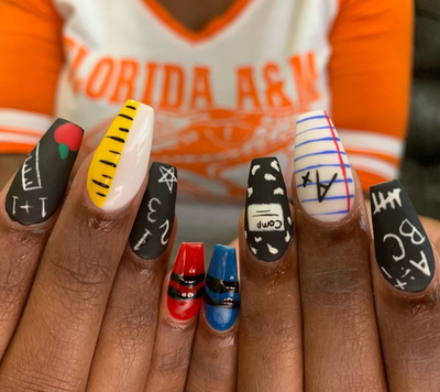 These Nails Bring The Fun To Going Back To School