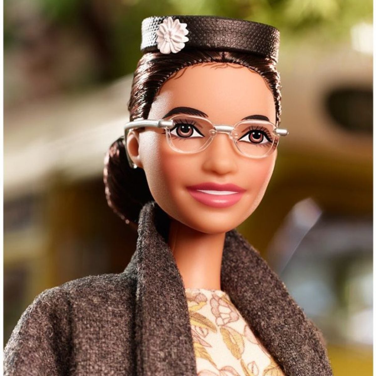 NEW Barbie Inspiring Women Rosa Parks Doll Vintage Glasses ~ Clothing Accessory 