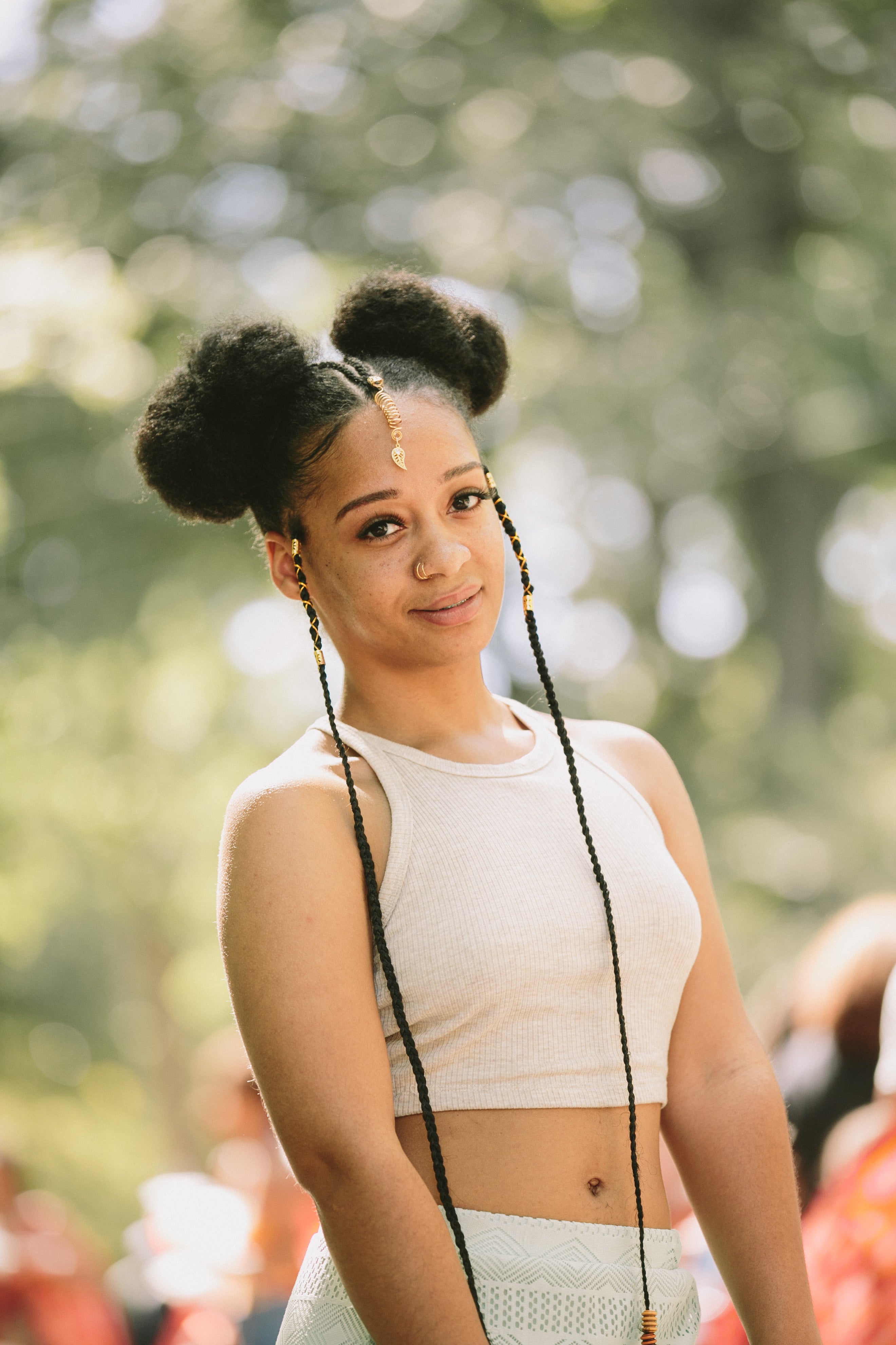 25 Creative Ponytails And Buns From Curlfest Atlanta We Want To Try