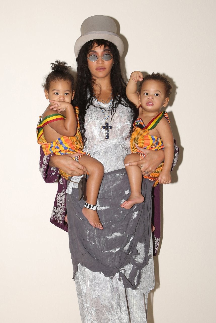 Beyoncé Reveals Never-Before-Seen Halloween Photo With Twins Sir and Rumi