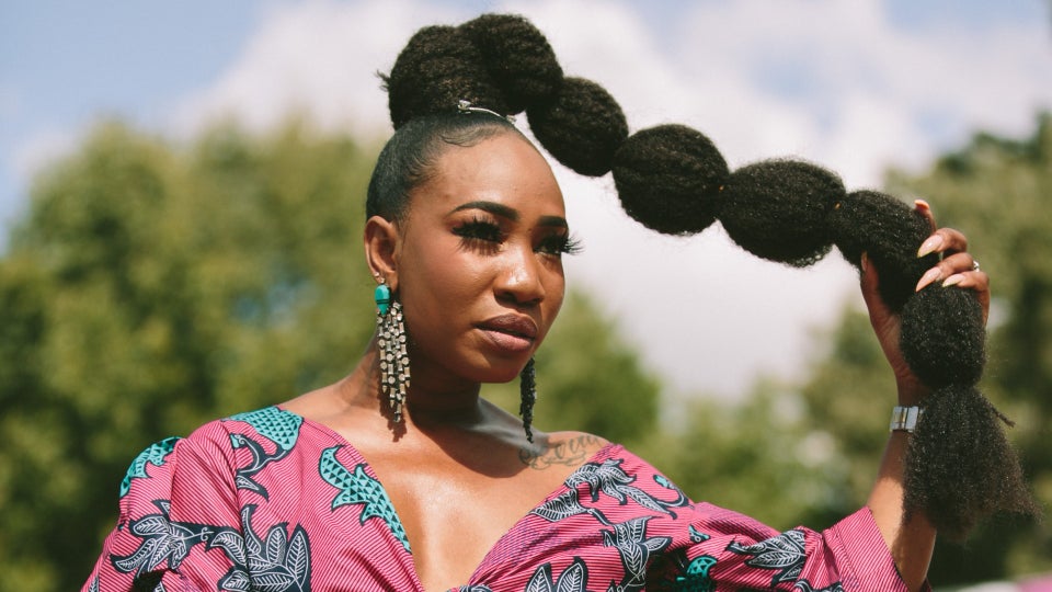The Creative Ponytails And Buns From Curlfest Atlanta