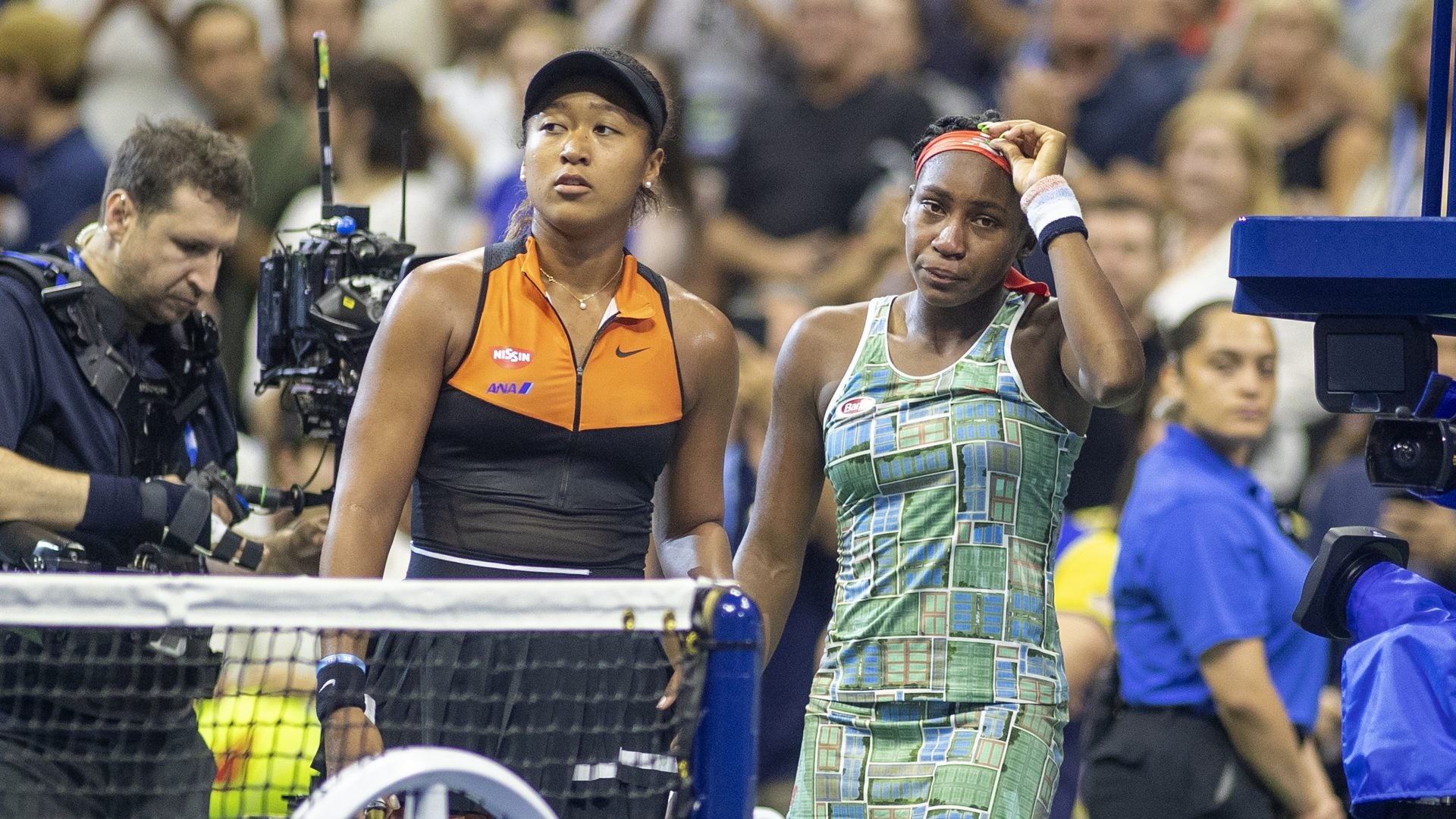 We Can't Get Over This U.S. Open Moment Between Naomi Osaka And Coco Gauff