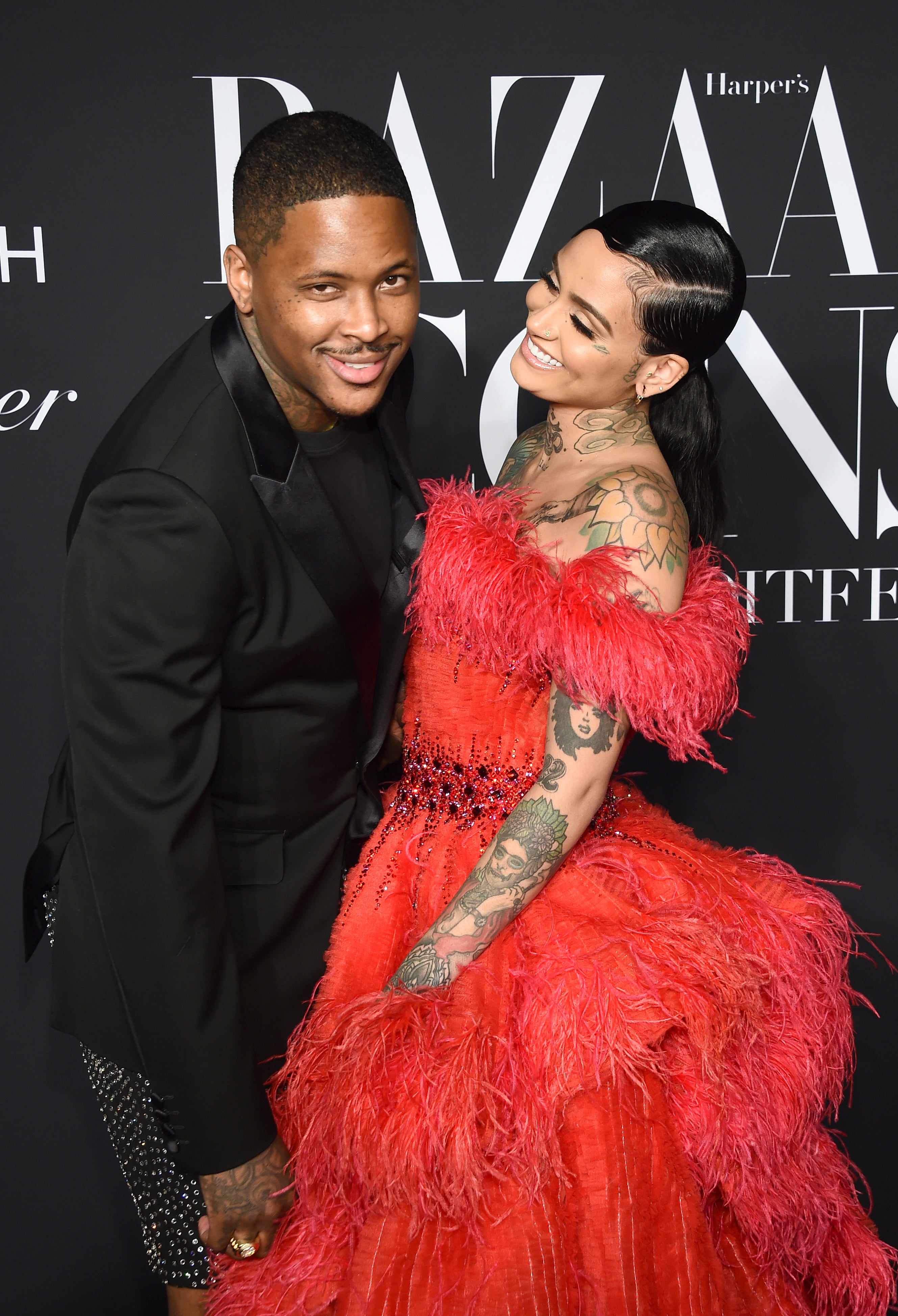 Kehlani and YG Were All Boo'd Up At New York Fashion Week