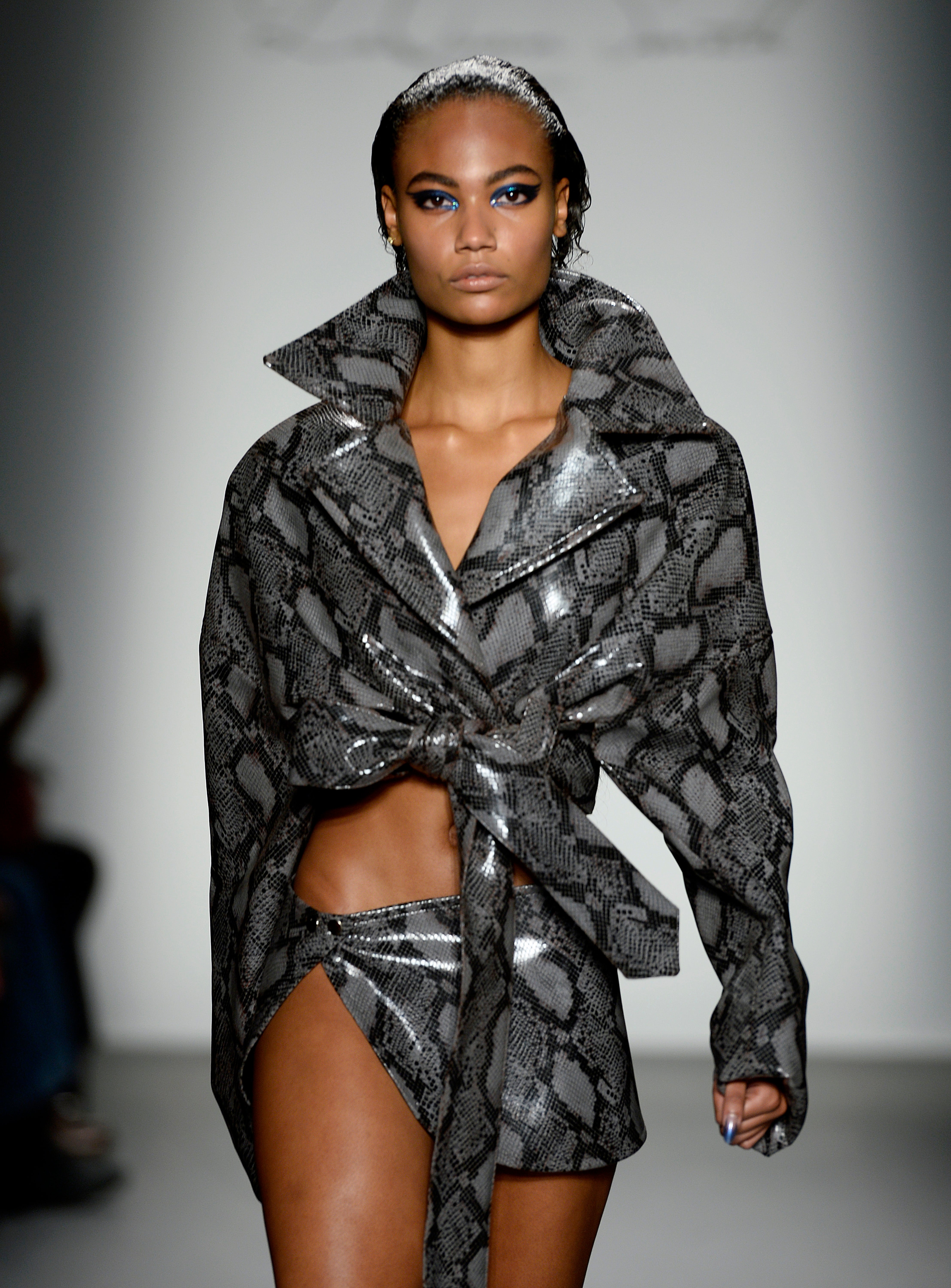 NYFW: LaQuan Smith Spring/Summer 2020 Gave The Western Trend A Latex Twist