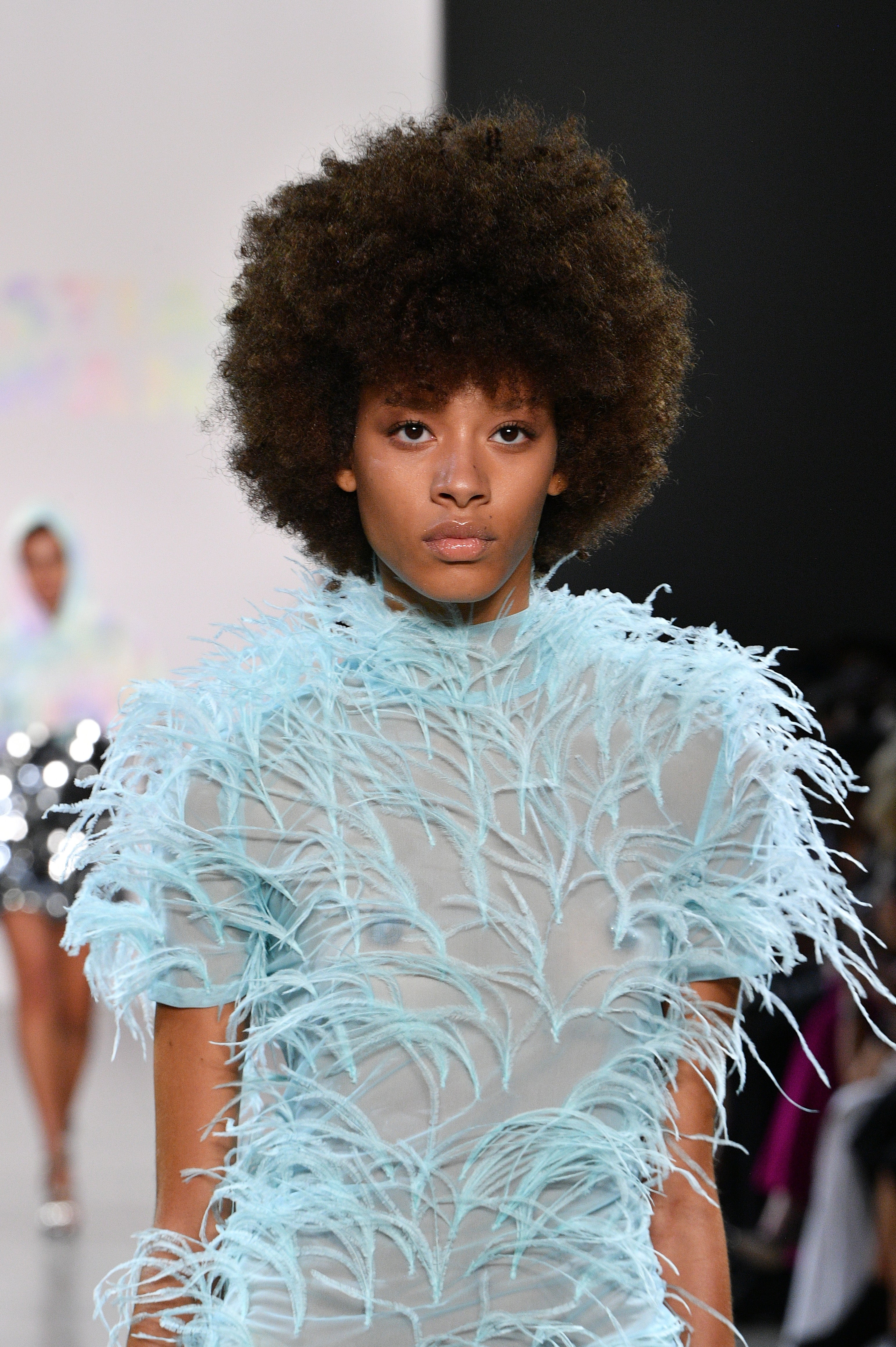 Keke Palmer Walks The Christian Cowan Show In Cornrows