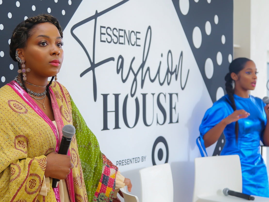 ESSENCE Fashion House NYC: Justine Skye Sits Down With Girls United For Podcast, “Magic Unfiltered”