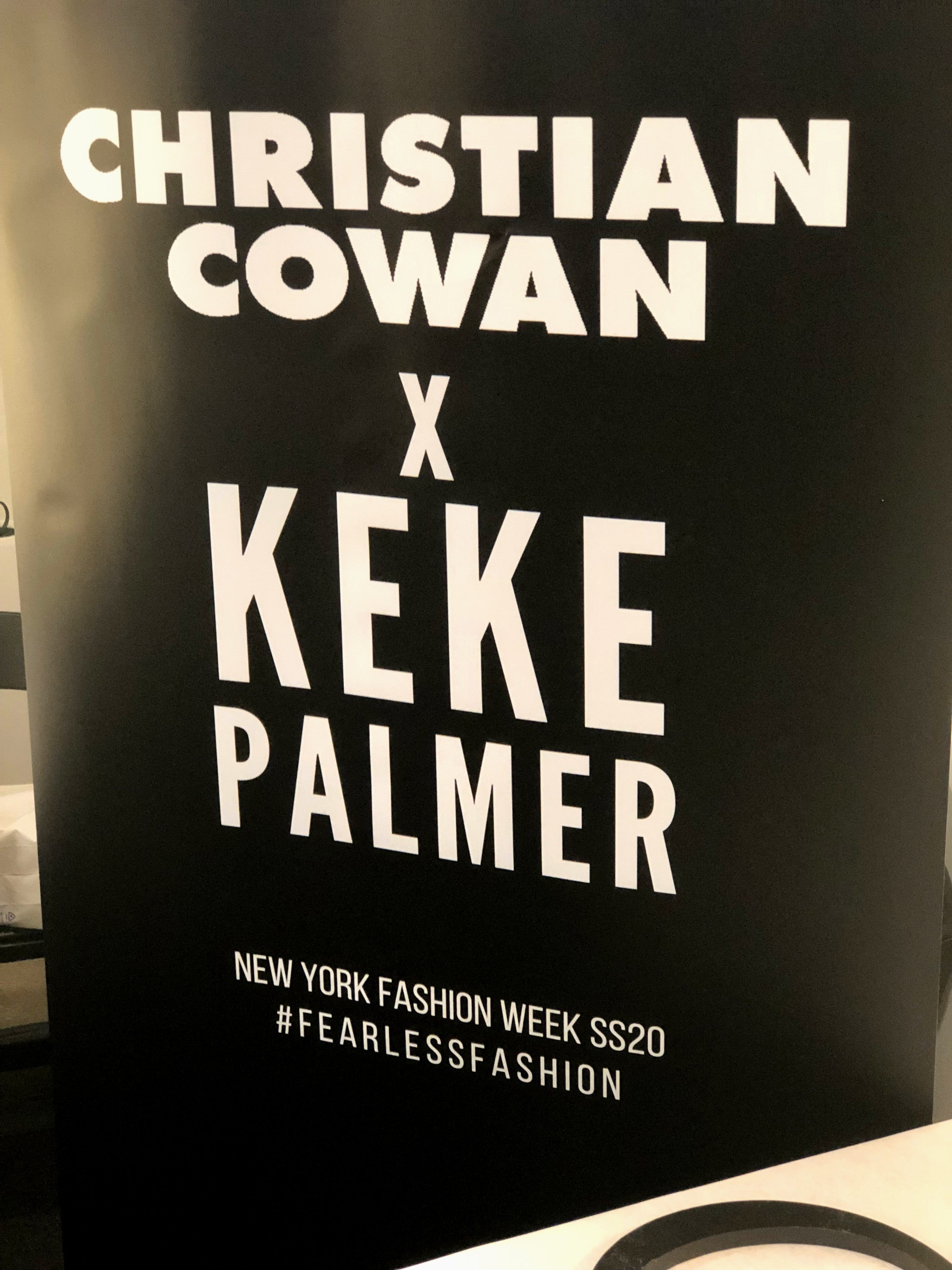 Keke Palmer Walks The Christian Cowan Show In Cornrows