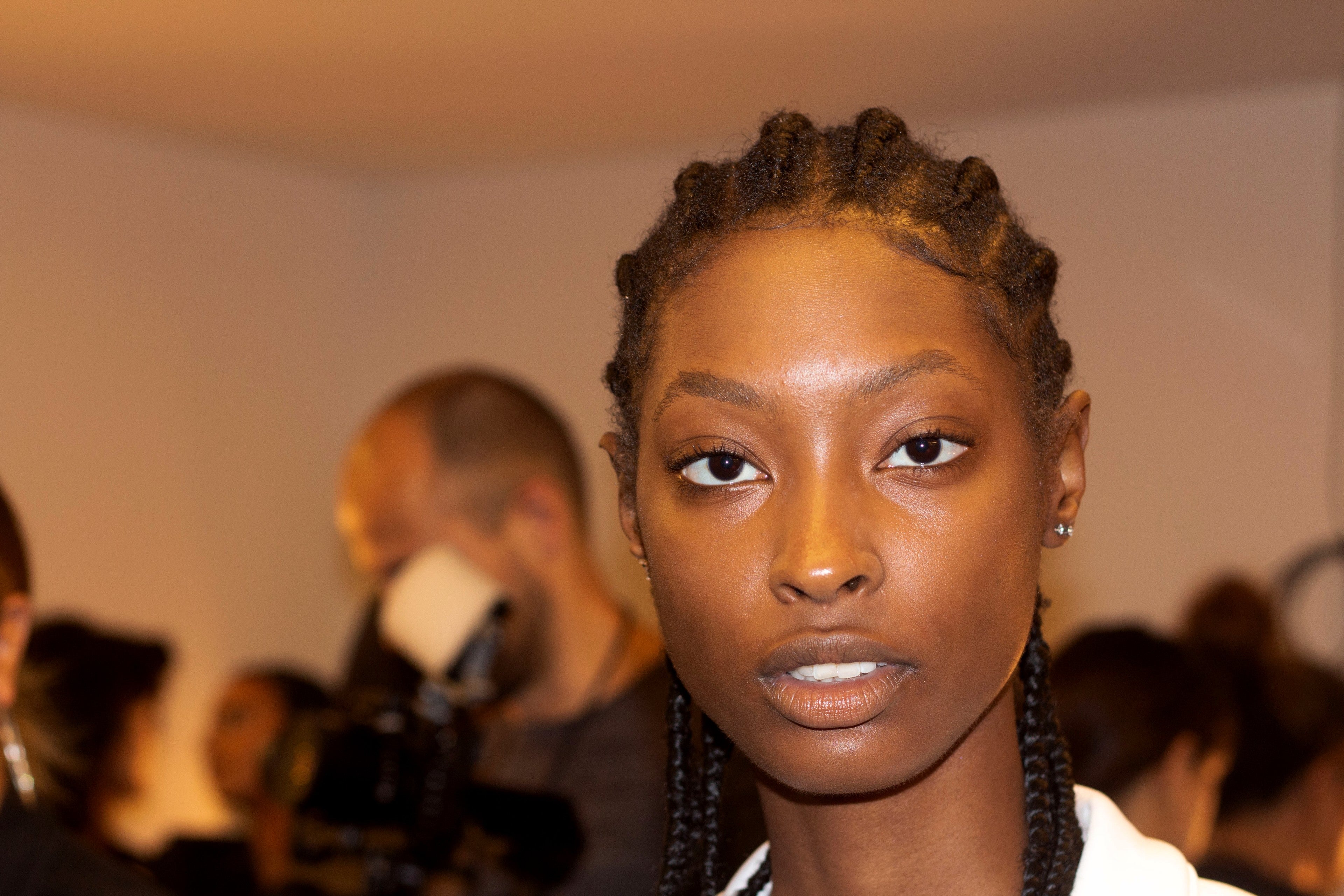 Keke Palmer Walks The Christian Cowan Show In Cornrows