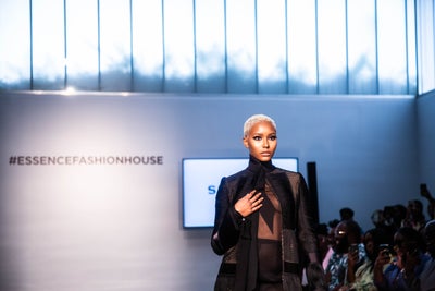 ESSENCE Fashion House: Omar Salam Sent Daring Looks Down The Runway